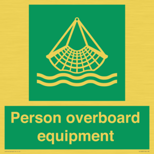 Person overboard equipment